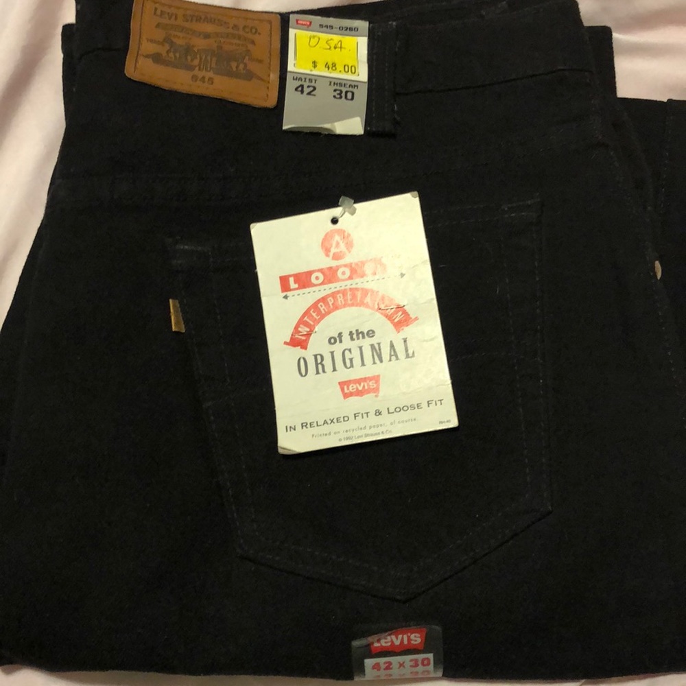 Men’s Levi’s jeans 545 42x30 in black